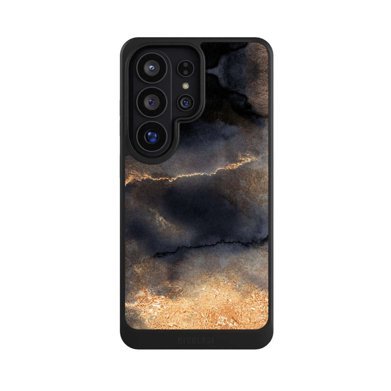 Galaxy S26 Ultra NIVOcore Schwarzer Marmor Goldstaub Look