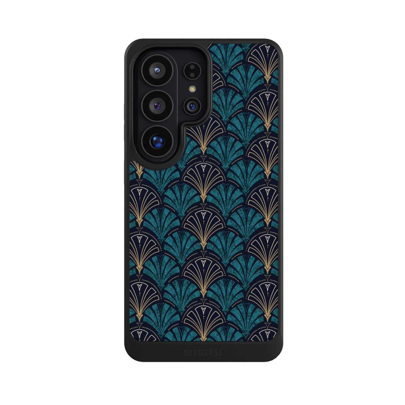 Galaxy S26 Ultra NIVOcore Art Deco Aquamarin Gold