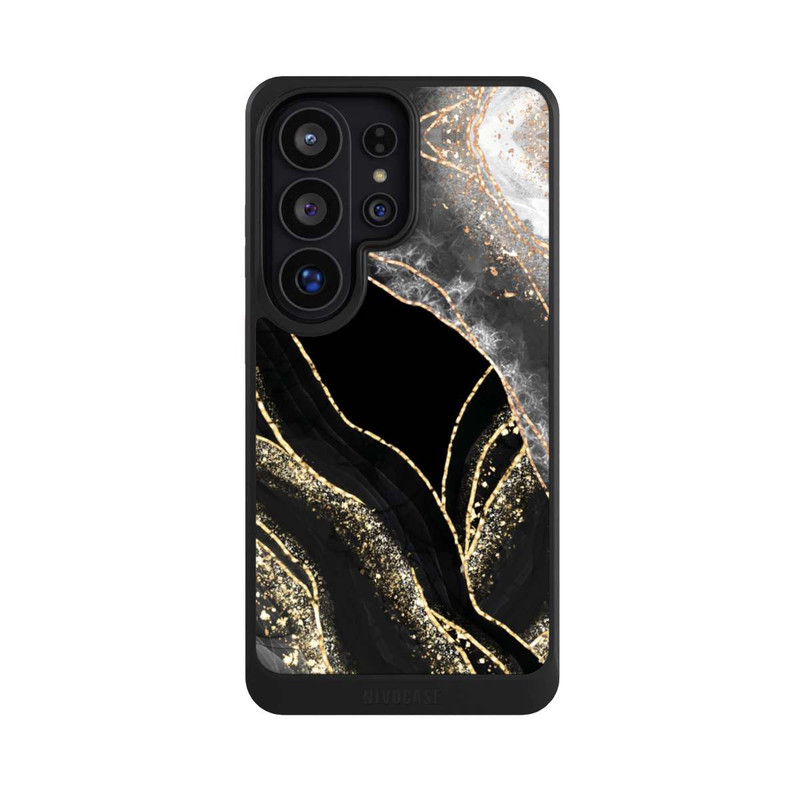 Galaxy S26 Ultra NIVOcore Dark Marble Gold