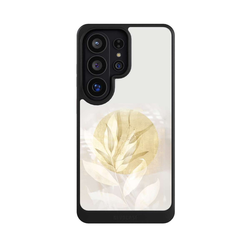 Galaxy S26 Ultra NIVOcore Boho Gold Blumen Kunst