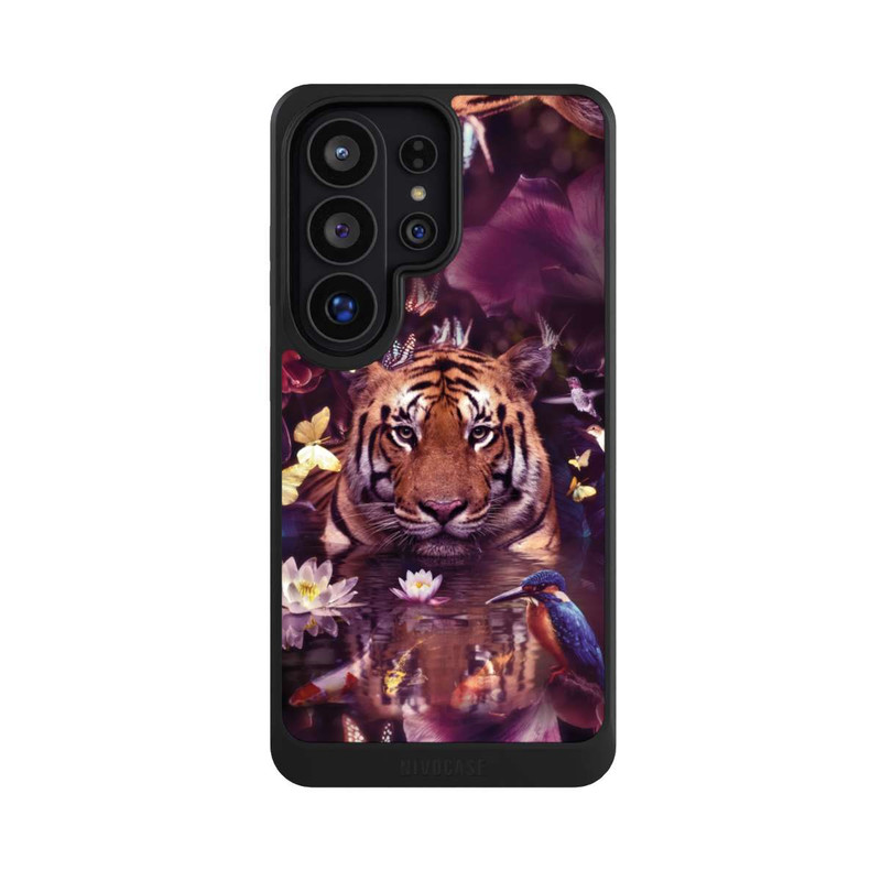 Galaxy S26 Ultra NIVOcore Tiger Blumenrahmen