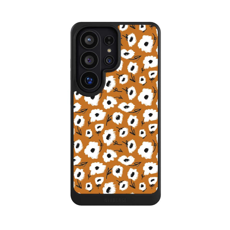 Galaxy S26 Ultra NIVOcore Pattern Fleurs Ocres