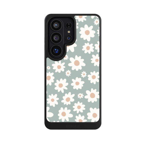 Samsung Galaxy S26 Ultra NIVOcore Gänseblümchen Muster grün