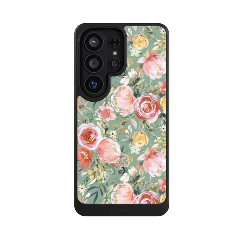 Galaxy S26 Ultra NIVOcore Pastellfarbener Pfingstrosenstrauß