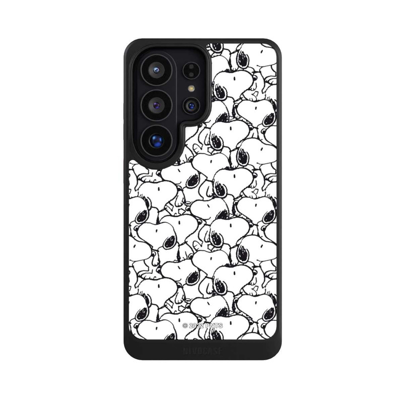 Galaxy S26 Ultra NIVOcore Snoopy Muster Schwarz und Weiß