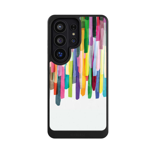 Samsung Galaxy S26 Ultra NIVOcore Rayures colorées fond blanc