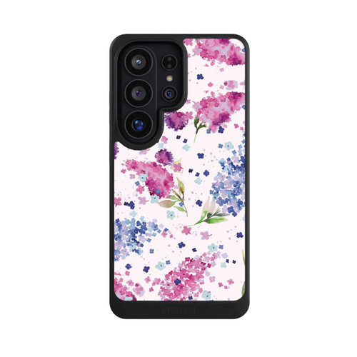 Samsung Galaxy S26 Ultra NIVOcore Hortensien Lila und Rosa Blumen