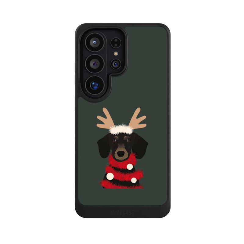 Galaxy S26 Ultra NIVOcore weihnachtlicher Dackel