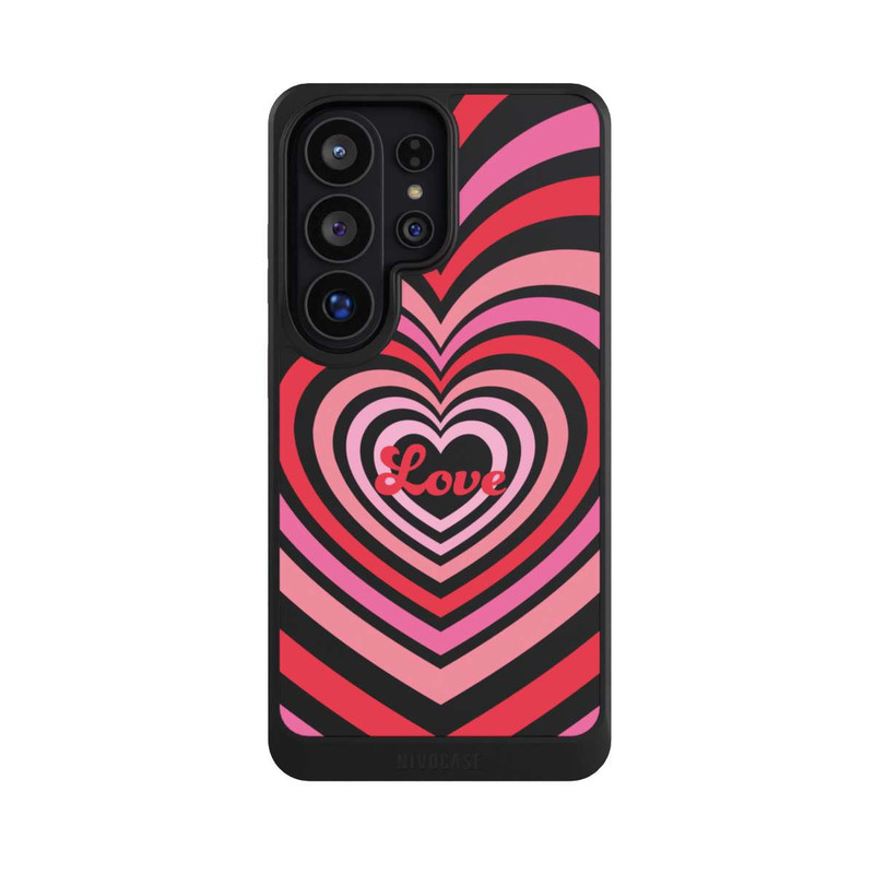 Galaxy S26 Ultra NIVOcore Amour, nuances rouges