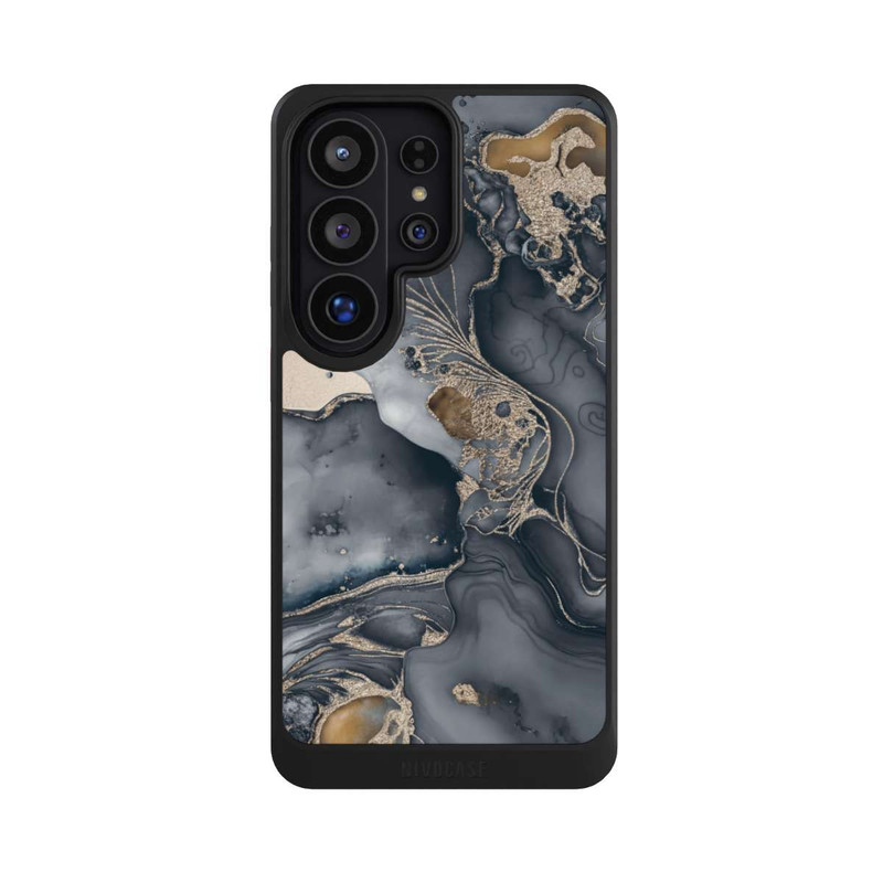 Galaxy S26 Ultra NIVOcore Alcohol Ink Gold Grey