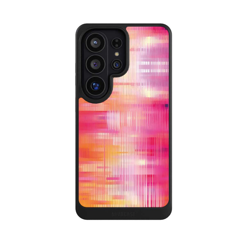 Galaxy S26 Ultra NIVOcore Glitch Pink Orange