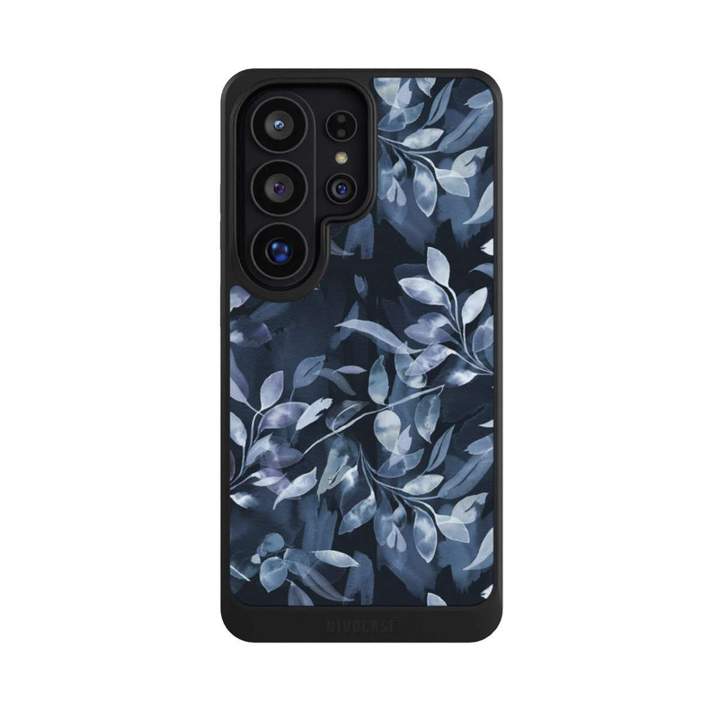 Galaxy S26 Ultra NIVOcore Aquarelle Feuilles Mystiques Marine