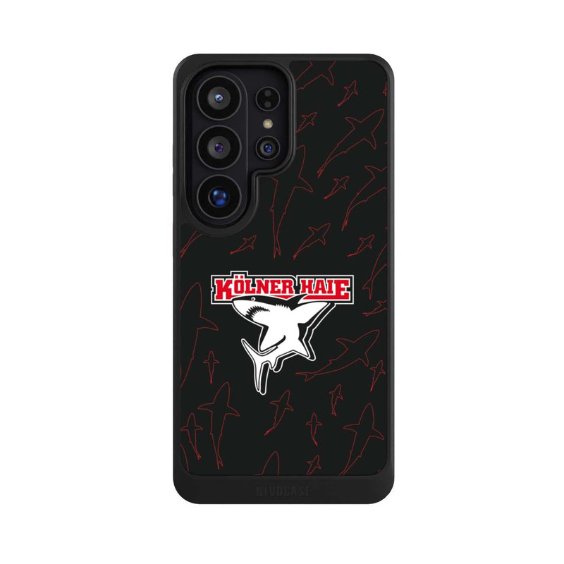 Galaxy S26 Ultra NIVOcore Haie Muster Rot