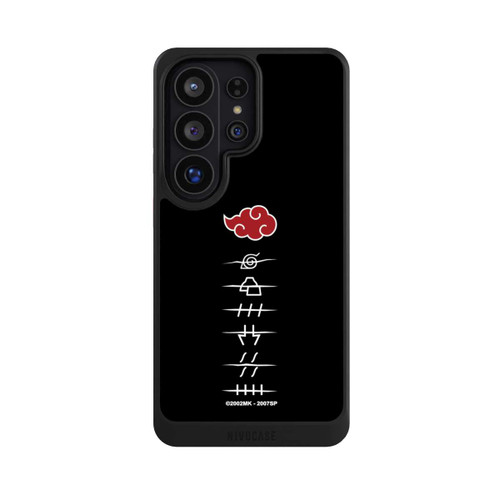 Samsung Galaxy S26 Ultra NIVOcore Symboles des membres de l'Akatsuki noirs