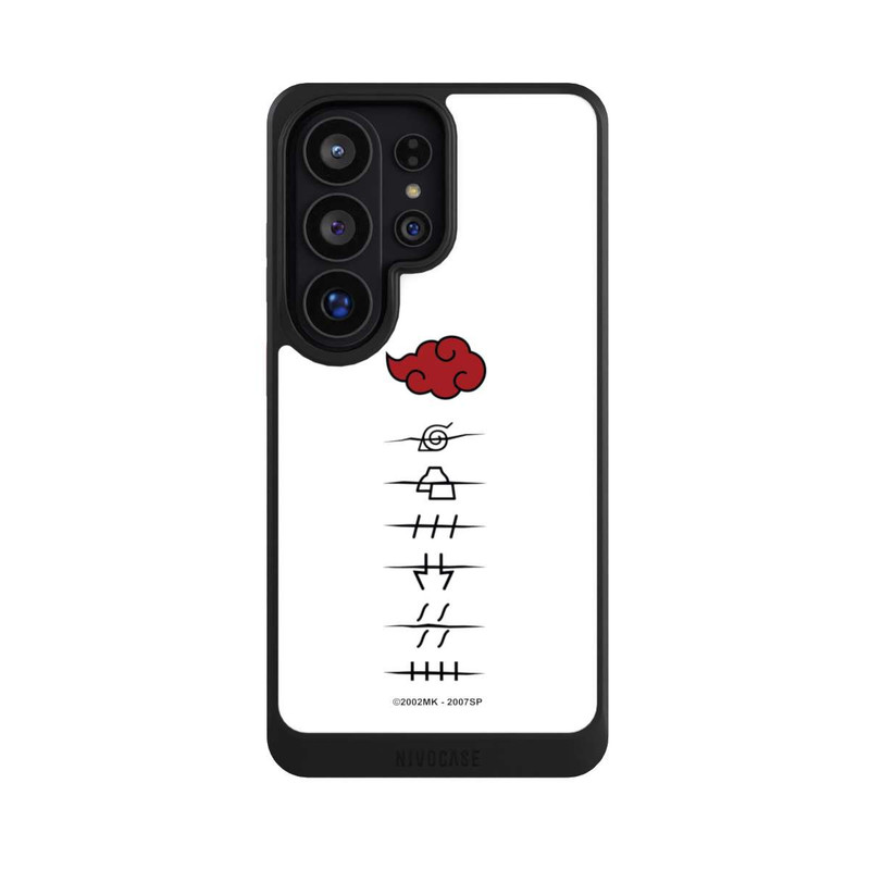 Galaxy S26 Ultra NIVOcore Akatsuki Mitgliedersymbole Weiß