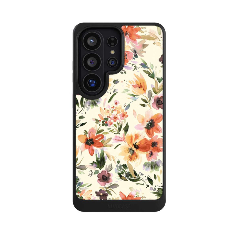 Galaxy S26 Ultra NIVOcore Summer Artistic Flowers Ivory
