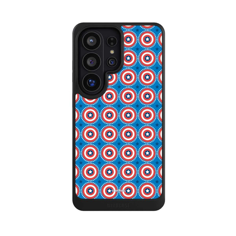 Galaxy S26 Ultra NIVOcore Captain American Shield Pattern