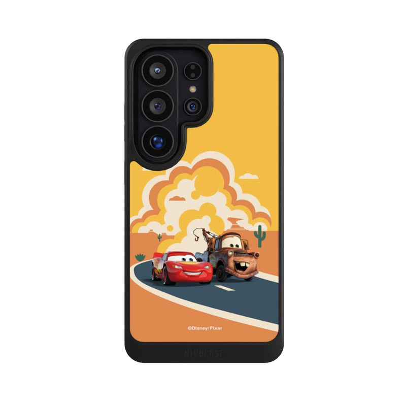 Galaxy S26 Ultra NIVOcore Disney Cars Lightning McQueen Und Hook on the Road