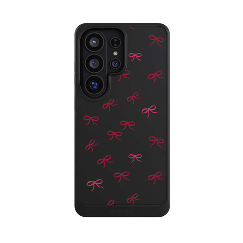 Samsung Galaxy S26 Ultra NIVOcore Bows Red Pattern Transparent