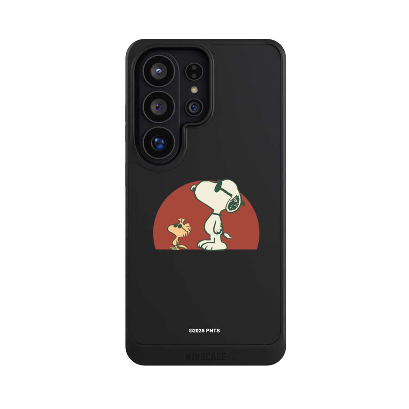 Galaxy S26 Ultra NIVOcore Snoopy Woodstock Far Out transparent