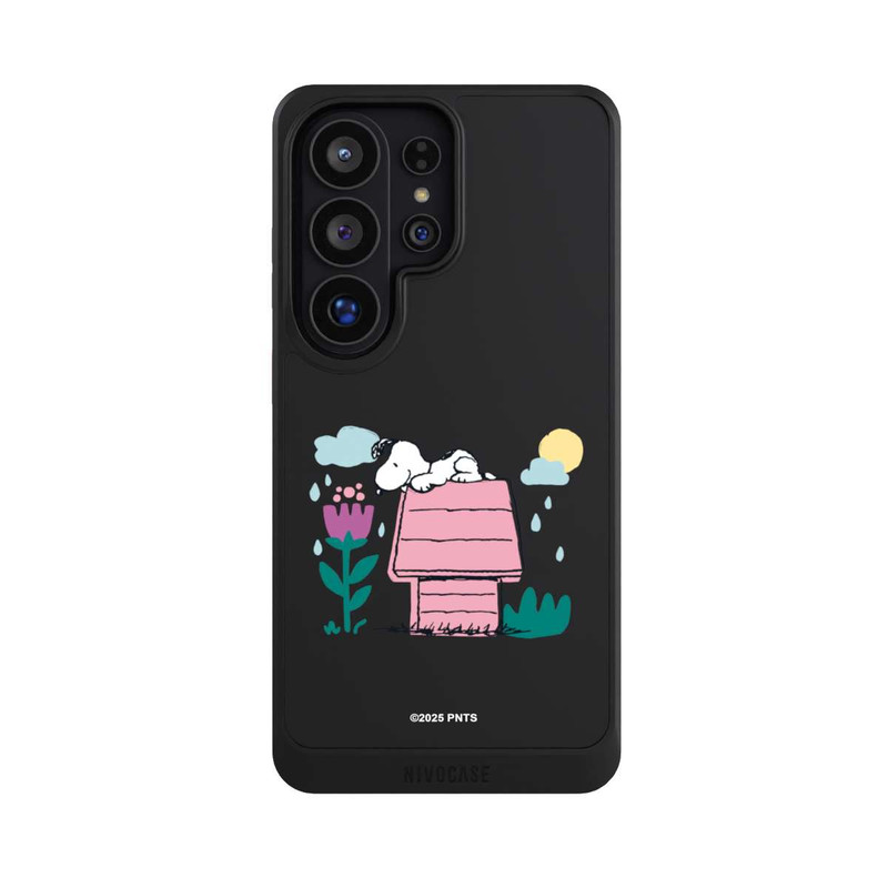 Galaxy S26 Ultra NIVOcore Snoopy Hundehütte Frühling transparent