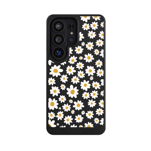 Samsung Galaxy S26 Ultra NIVOcore Daisy Flower Seamless Pattern Transparent