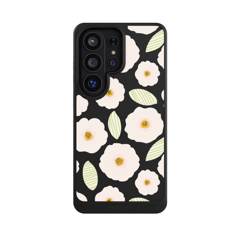 Galaxy S26 Ultra NIVOcore Simple Pastell Flowers Light Transparent