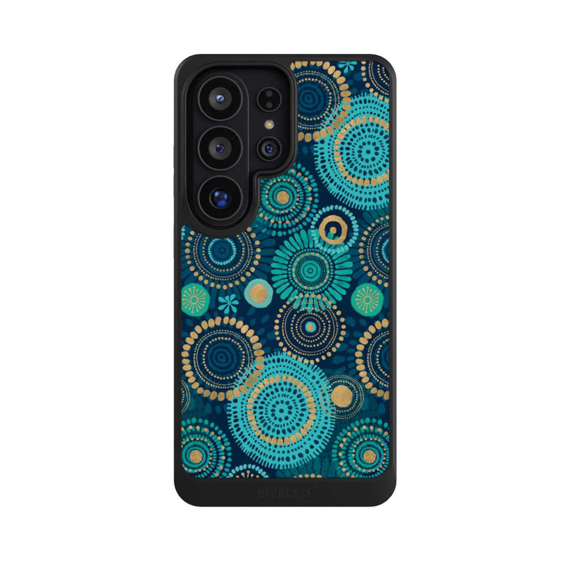 Galaxy S26 Ultra NIVOcore Blockprint India Teal Gold