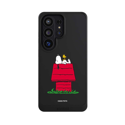 Samsung Galaxy S26 Ultra NIVOcore Snoopy and Woodstock Classic transparent