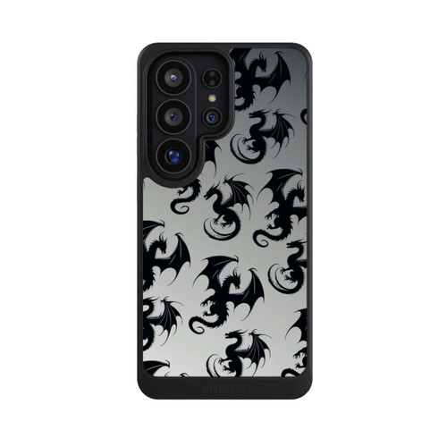Samsung Galaxy S26 Ultra NIVOcore Dragon Pattern Grey