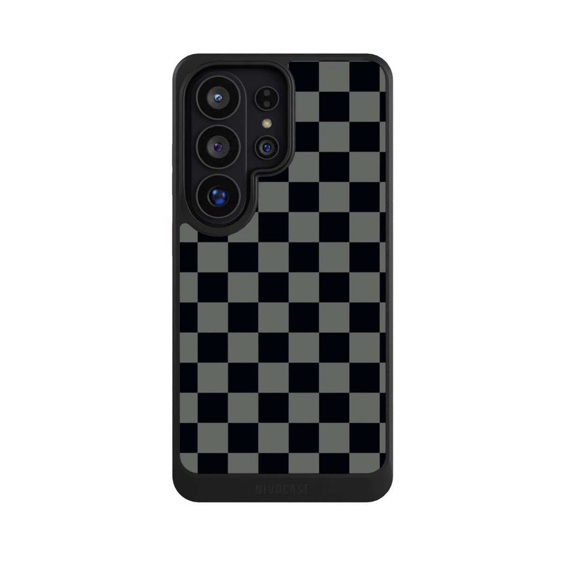 Galaxy S26 Ultra NIVOcore Checked Pattern Black Grey