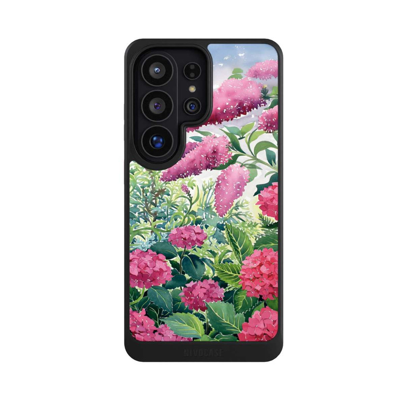 Galaxy S26 Ultra NIVOcore Garden Hydrangeas and Buddleia by Christopher Ryland