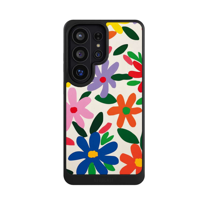 Galaxy S26 Ultra NIVOcore Sommerblüten Illustration