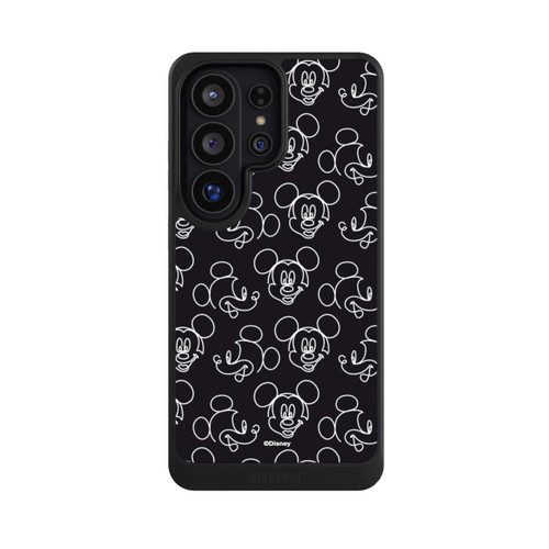 Samsung Galaxy S26 Ultra NIVOcore Disney Mickey Faces Black Line Art Pattern