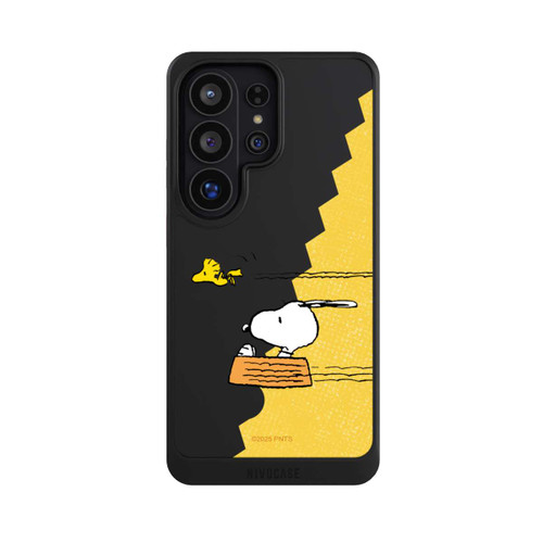 Samsung Galaxy S26 Ultra NIVOcore Peanuts-Snoopy und Woodstock Transparent