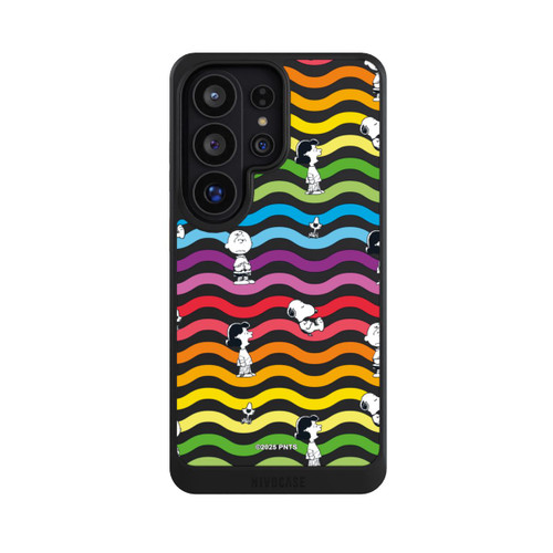 Samsung Galaxy S26 Ultra NIVOcore Snoopy Pattern Rainbow Transparent