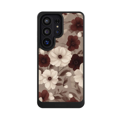Samsung Galaxy S26 Ultra NIVOcore Negative Flower Bordeaux White with AI