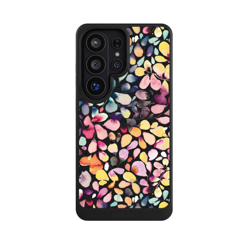 Samsung Galaxy S26 Ultra NIVOcore Eukalyptus Aquarellblätter Schwarz