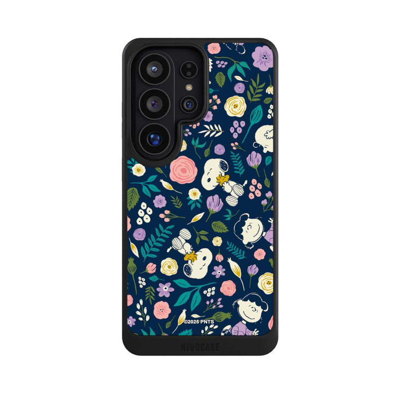 Galaxy S26 Ultra NIVOcore Peanuts Dark Flower Pattern