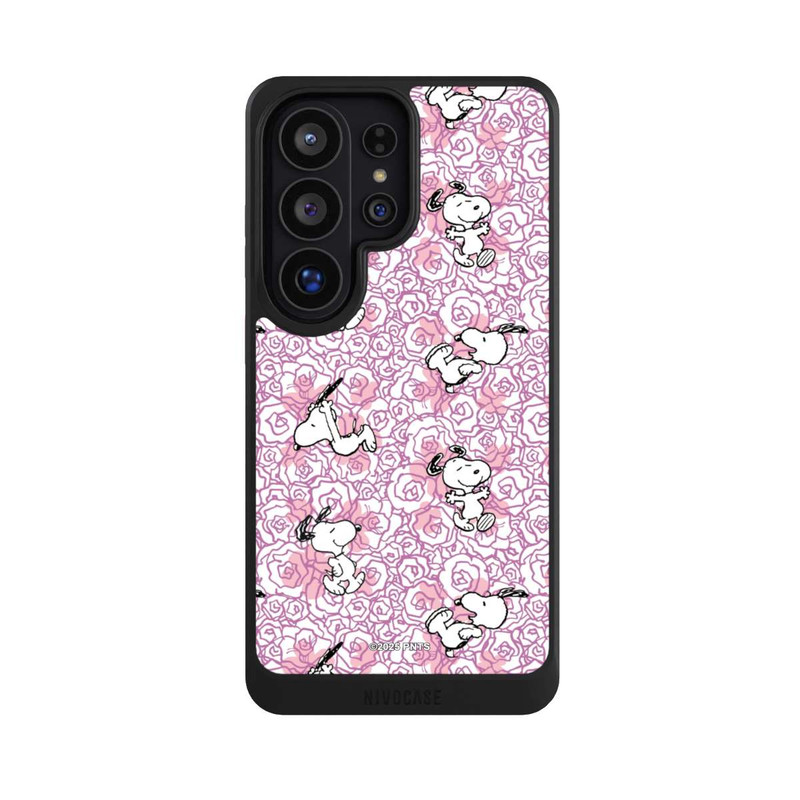 Galaxy S26 Ultra NIVOcore Peanuts Pink Roses Pattern