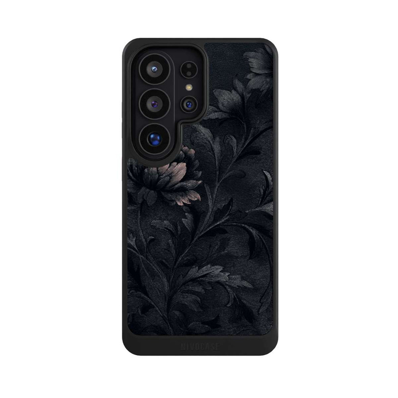 Galaxy S26 Ultra NIVOcore Flower Pattern Dark Vintage