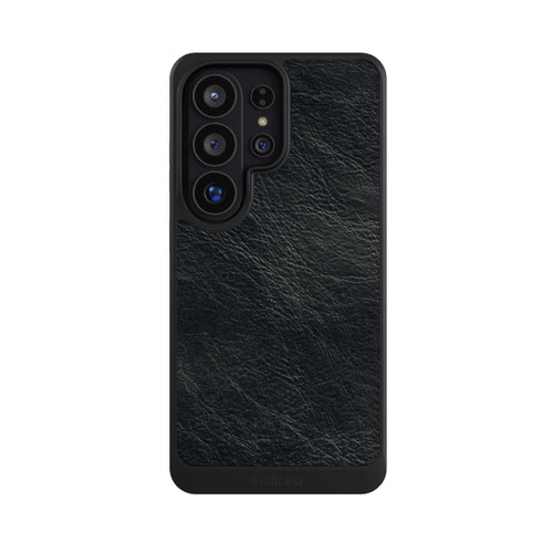 Samsung Galaxy S26 Ultra NIVOcore Schwarzer Lederlook Hintergrund