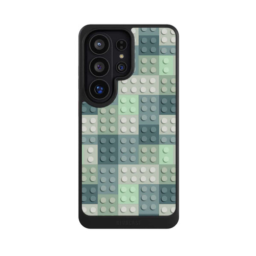 Samsung Galaxy S26 Ultra NIVOcore Green Blocks Pattern