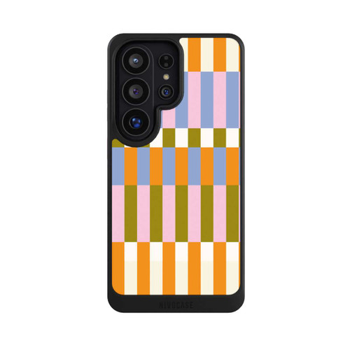Samsung Galaxy S26 Ultra NIVOcore Thème à Carreaux Colorés et Audacieux