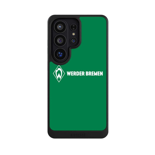 Samsung Galaxy S26 Ultra NIVOcore Werder Bremen Schriftzug Raute Grün
