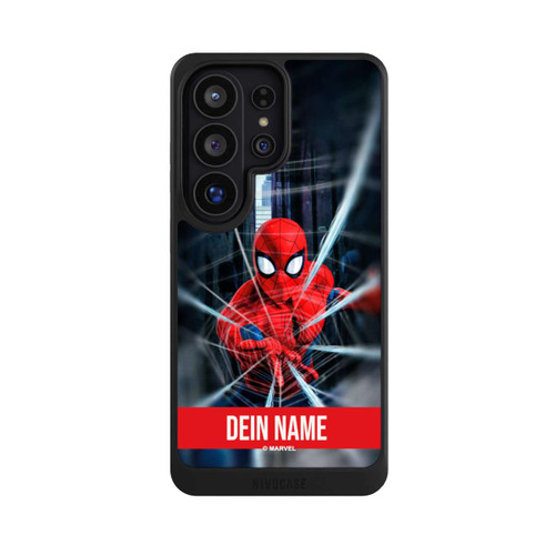 Samsung Galaxy S26 Ultra NIVOcore Spiderman Webs in Action Personalisierbar