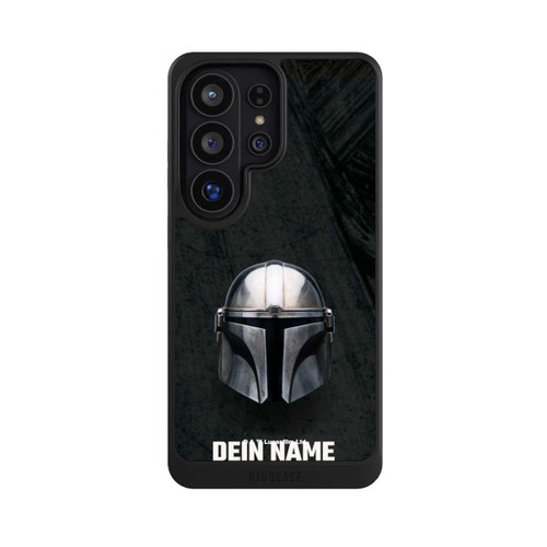 Samsung Galaxy S26 Ultra NIVOcore Star Wars Mandalorian Black Helmet personnalisable