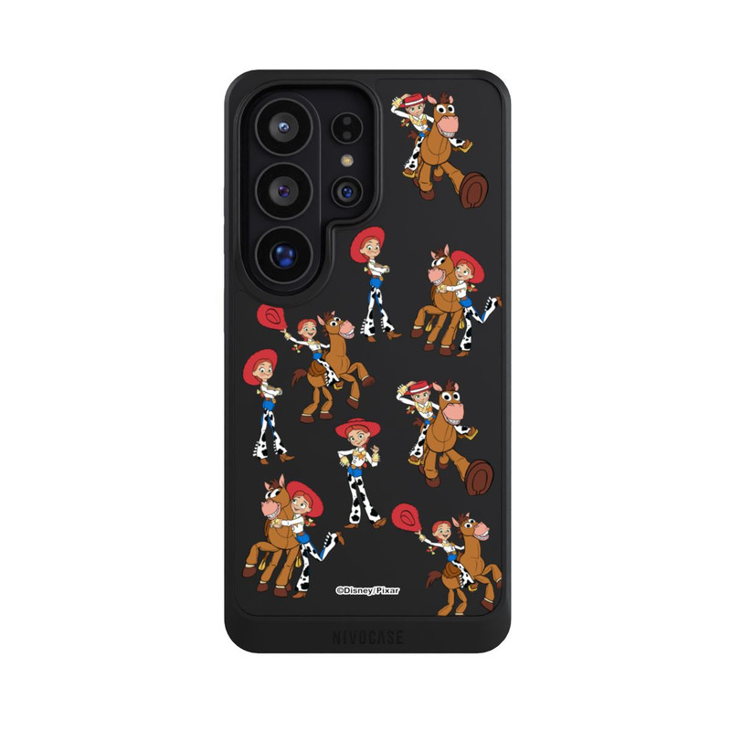 Galaxy S26 Ultra NIVOcore Toy Story 5 Jessie Cowboy Pattern Transparent