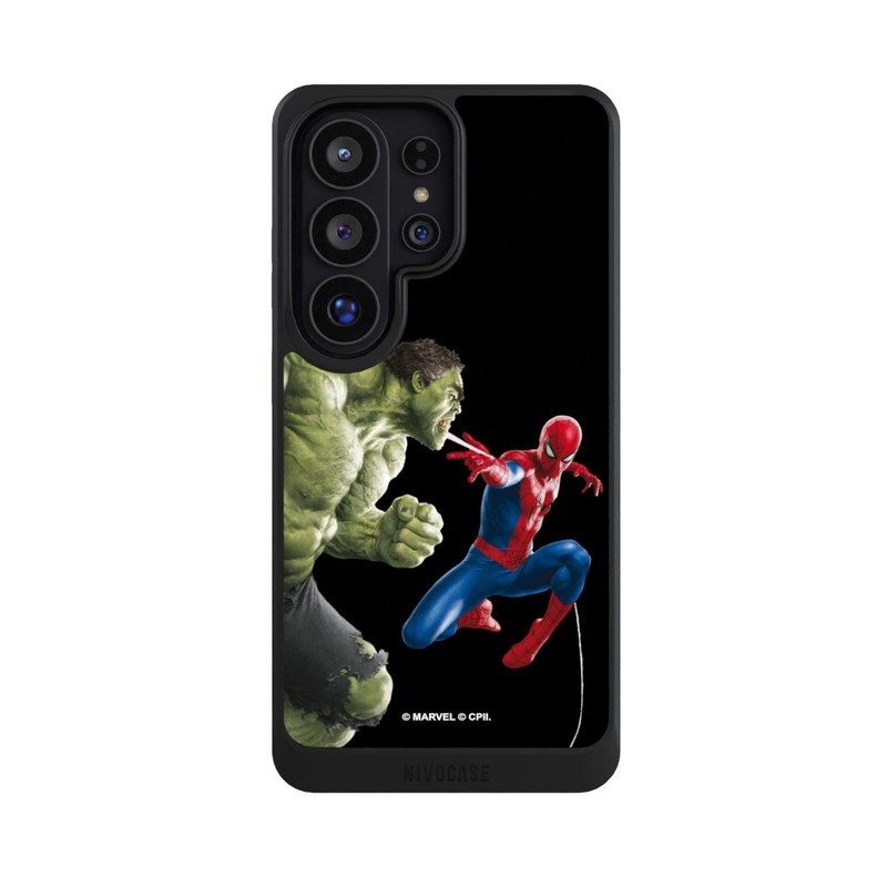 Galaxy S26 Ultra NIVOcore Spider-Man und Hulk