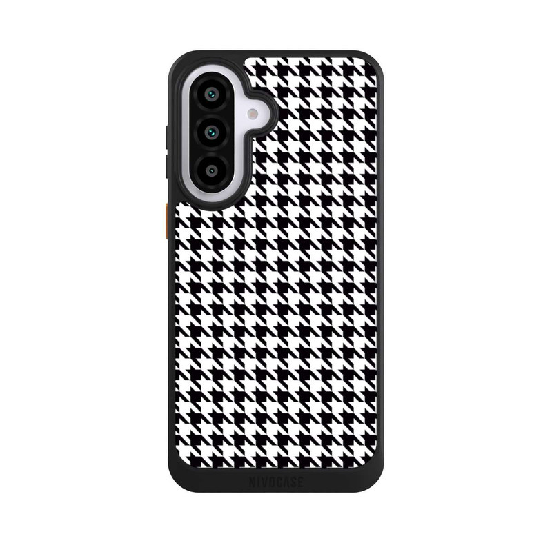 Galaxy A57 5G NIVOcore Houndstooth black-white